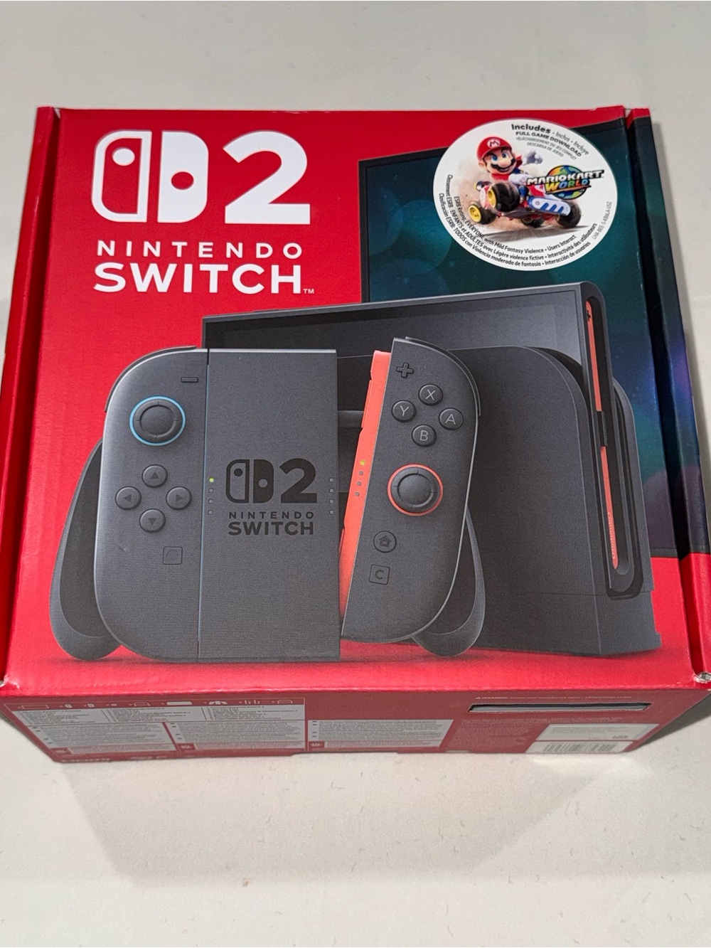 Nintendo Switch 2 Empty Box only "Console Not Included"Pre-Owned
